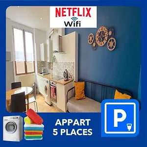 Chic&cosy F2 Gare Netflix Centre-ville Appartement Saint-Etienne (Loire)